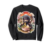 Jinja Eating Ramen Noodles Lover Japanese Art Anime Japan Sweatshirt