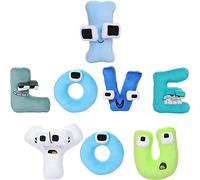 JINJINYI Alphabet Lore Plush,26 Pcs Alphabet Lore Plush Animal Toys,Fun Stuffed Alphabet Lore Plush Figure Suitable Gifts For Christmas and Valentine's Day (I LOVE YOU)
