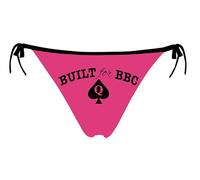JINKAIJIA Women's Flirty Sexy Funny 3D Printed Low-waisted Tie string High elasticity Underpants Single Party Gifts Briefs, Built for Bbc, One size