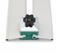 Jinkox 2Pcs Awning Rail Channel Lock Blocks Driveaway Kit Awning kit | Clamps for Caravan Campervan Motorhome Drive Away Awning kit 6mm x 6mm,8mm x 6mm,6mm x 4mm Bead Strips