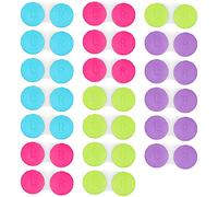 Jinlaili 20PCS Travel Contact Lens Cases, Portable Lens Holder, Box Left/Right Eyes Container, Mini Leak Proof Eye Case for Travel Home, 4 Colors