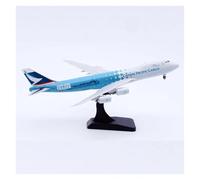 JINLEXIU Static aircraft model 1:400 For Cathay Pacific Cargo Boeing B747-8F Plane Model Diecast Alloy Aircraft Model Suitable For Display
