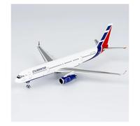 JINLEXIU Static aircraft model 1:400 For Cubana Airlines Tupolev TU-204-100E Plane Model CU-T1702Diecast Alloy Aircraft Model Party Gifts