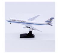 JINLEXIU Static aircraft model 1:400 For Kuwait Boeing B747-8(BBJ) Plane Model Diecast Alloy Aircraft Model Conference Room Decorations