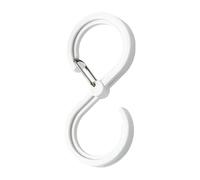 JinliangGuo 24Pcs Multifunctional Plastic S Hooks Durable Kitchen S Hooks Clips Heavy Duty S Shaped Hooks Hanging Hanger Hooks Safety Buckle for Hanging Clothes Bags