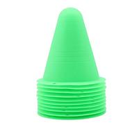 JINLL 10Pcs Small Sports Cones Obstacle Course 8Cm For Football, Skating, Kids Indoor And Outdoor Activities, Agility Training,Green