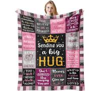 Jinmaple Get Well Gifts For Women, Inspirational Gifts, Sending Hugs Gifts For Women, Get Well Soon Gifts After Surgery, Encouragement Gifts For Women Men, Sympathy Gift Healing Blanket 150x130CM