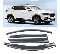 JINMAYA 4 Pieces Car Window Wind Deflectors, for MG HS 2018 2019 2020 2021 2022 2023 Front and Rear Trim Strips Sun Visors Wind Shield Accessories