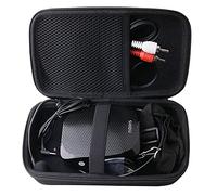 JINMEI Case for ZOWEETEK Portable Mini Voice Amplifier, EVA Hard Dedicated Case with Wired Microphone, Shockproof, Water Resistant, Convenient Design, Velvet Material