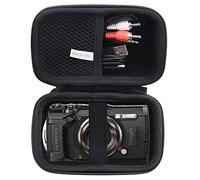 JINMEI Hard EVA Carrying Case Compatible with OLYMPUS Tough TG-7/TG-6/ TG-5/TG-4 Digital Camera Case. (Black)