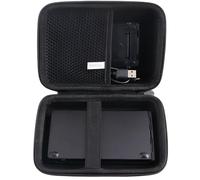 JINMEI Hard EVA Carrying Case Compatible with Samsers/iClever BK08/Gimibox/ZenRich/GEODMAER Folding Bluetooth Keyboard Case (Black)