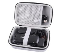 JINMEI Hard EVA Carrying Case Compatible with Sony HDRCX405/HDRCX455 Handycam Camcorder/Panasonic HC-V180K HD Video Camera Camcorder Case (Grey)