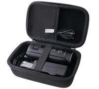 JINMEI Hard EVA Carrying Case Compatible with Sony HDRCX405/HDRCX455 Handycam Camcorder/Panasonic HC-V180K HD Video Camera Camcorder Case (black)