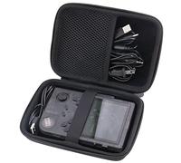 JINMEI Hard EVA Carrying Case for Petforu/NUFR RG351V Handheld Game Player Storage Case (Black)