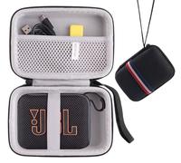 JINMEI Hard EVA Carrying Storage Case Compatible with JBL Go 4/JBL Clip 5/JBL Clip 4 Ultra-Portable Mini Bluetooth Speaker Protective Travel storage box (JBL Go 4 case)