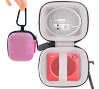 JINMEI Hard EVA Carrying Storage Case Compatible with Mighty 3 Spotify & Amazon Music Player (2026 Edition) Protective Travel Storage Box (Pink)