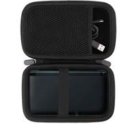 JINMEI Hard EVA Carrying Storage Case Compatible with Nintendo 3DS XL/New 3DS LL /Nintendo New 3DS XL/New 2DS XL Handheld Console Protective Travel storage box (black)
