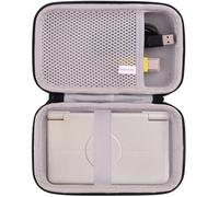 JINMEI Hard EVA Carrying Storage Case Compatible with Retroid Pocket Flip 2 / Retroid Pocket Classic Retro Game Handheld Console Protective Travel Storage Box (Grey)