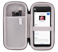 JINMEI Hard EVA Carrying Storage Case Compatible with Square Handheld - Portable POS Credit Card Machine Protective Travel Storage Box (Grey)