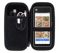 JINMEI Hard EVA Carrying Storage Case Compatible with Square Handheld - Portable POS Credit Card Machine Protective Travel Storage Box (Black)
