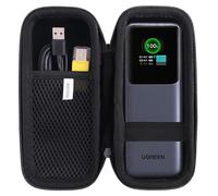 JINMEI Hard EVA Carrying Storage Case Compatible with UGREEN Power Bank 25,000mAh 200W/UGREEN 20000mAh 165W Power Bank Charger Protective Travel storage box
