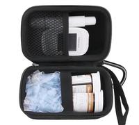 JINMEI Hard EVA Protective Storage Case Compatible with Touch/Accu-Chek/Keto MOJO/CareSens Blood Glucose Monitor Kit - Diabetes Testing Kit Storage Box(Only Case) (Small)