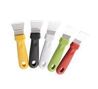 Jinmen 5 Piece Metal Spatula Set, 5 Pieces Ice Cream Spade Stainless Steel Medium Spatula, Stainless Steel , Ice Scraper, Kitchen Accessories
