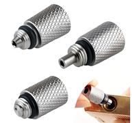 JINMUNIC Upgraded Lighter Refill Adapter Set, 3 Sizes Butane Refill Adapter for S.T. Dupont Ligne 1, Ligne 2 & Gatsby