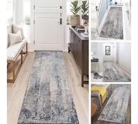 Jinnrug Runner Rug 80x500cm Modern Long Carpet Runners for Corridor Kitchen Living Room Entryway Floor Non-slip Mat 100cm 1.5m 2m 300cm 350cm 4m 6m length(80×300cm/2.6ft×9.8ft)