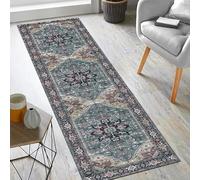 Jinnrug Runner Rug for Hallway Non slip，Narrow Corridor Hall Entryway Runner Carpet，Non-slip Lounge Entrance Door Kitchen Short Mats 60x350cm 100x800cm(80×450cm/2.6ft×14.8ft)