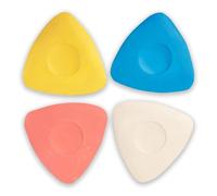 Jinpojun 4 Pack Tailors Chalk, Tailors Sewing Chalk Dressmaking Dressmakers Chalk, Tailor's chalk for Tailoring, Sewing, Quilting, Handicrafts