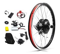 JINPRDAMZ 20" E-bike Conversion Kit Rear Wheel motor 36V 250W Electric Bike Conversion Kit with LED Display and Intelligent Controller Universal EBike Hub Motor Set Maximum Speed 30km/h