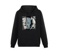 JINPUJING Knocked Loose Musician Guitarist Rock Music Band Mens Hoodies Printed Graphic Pullover Unisex Black Sweatshirts XXL