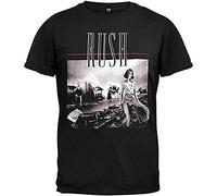 JinQi Rush Permanent Waves T Shirt Mens 3XL Black