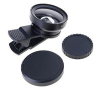 JINQIGG 3. 0.45x Ultra-Wide + Macro Dual-Function Camera Lens Detachable Clip Mount Suitable For Mobile Phones Phone Lens For Landscape Photography