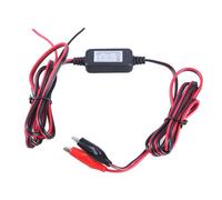 JINQIGG Convenient Battery Substitute Power Adapter Cable DC5V~30V to DC3V1A Converter Cord Clip Wire for 3V Toy Remote Fan