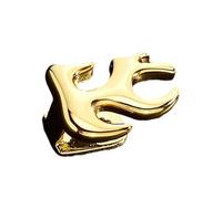 JINQIGG Halloween Vampire Fang Hollow Flame Teeth Jewelry Metal Tooth Caps For Accessories Adults Teens Halloween Gold Fang Grillzs