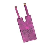 JINQIGG Handmade Leather Boot Wallet Western Card Holder with Adjustable Strap for Women Riding Hiking Boot for Women