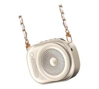 JINQIGG Lightweight Speakerphone With Long-Lasting Battery For Instructors Guides & Public Speaking Outdoor With Powerful