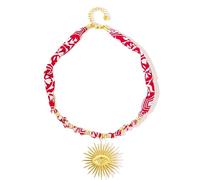 JINQIGG Sea Pendant Necklace Stainless Steel Jewelry Neckchain Trendy Clavicle Chain Neck Accessory Women Her Women's Sea Fashion Necklace