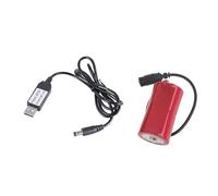 JINQIGG USB Powered 1.5V LR20 D Converter Cable USB Power Converters For User Friendly Battery Replacement In Gadgets Devices Water Heaters Power Supply