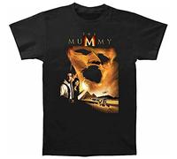 JINQIN The Mummy 1999 Action Movie Poster T-Shirt Men Black L