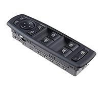 JINRANSHANGMAO Power Window Switch Control Car Window Mirror Master Switch For Renault Laguna III & Megane III 2008-2016, Black, Push Button, Manual Operation