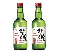 Jinro Chamisul Original Soju Alc 20.1% by Vol. 350ml(Pack of 2)