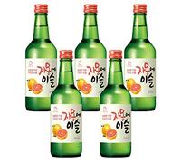 Jinro Chamisul Soju Grapefruit Flavour 350ml Alc. 13% by Vol (Pack of 5)