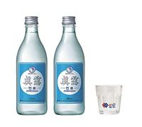 Jinro Original Flavour Soju 350ml 16.9% Alc./Vol - (Twin Pack + Soju Glass)