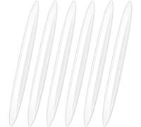JinRui-T Car Door Edge Protector 6PCS Universal Door Guard Anti-collision Strip Transparent