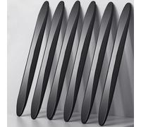 JinRui-T Car Door Protector 6PCS Car Door Edge Protector Car Door Protection Strip Universal Door Guard Anti-collision Door Protector Suitable for General Car Doors, Bumpers (Black)