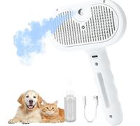 JinRui-T Cat Steam Brush Dog Steam Grooming Brush Cat Spray Pet Water Mist Massage Brushs for Dogs