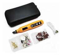 JINSBON Cordless Rotary Tool Set,5 Speed USB Charging,for Engraving,Sanding,Polishing DIY Crafts